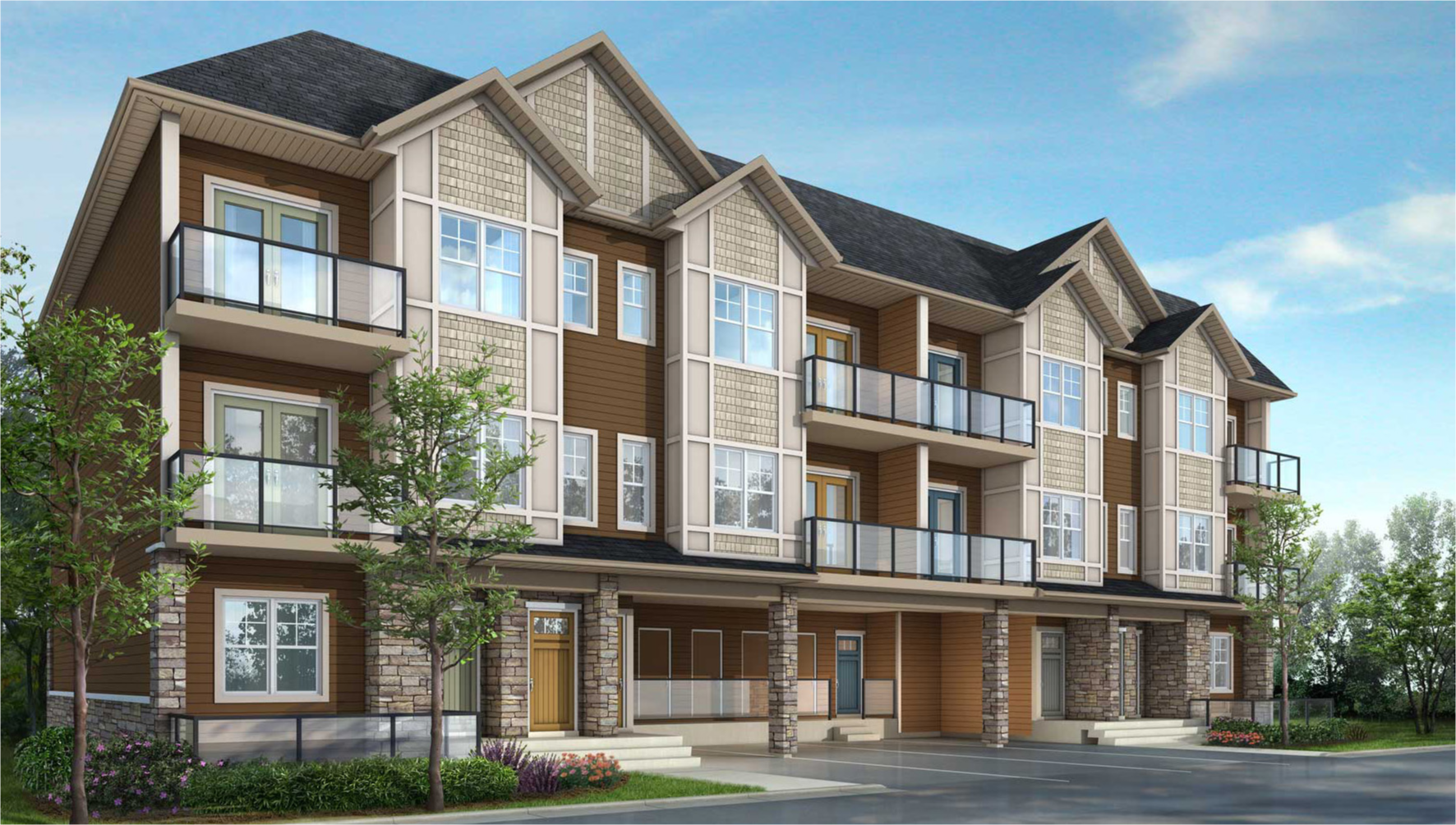 Vantage Townhomes – pre-construction in Cochrane